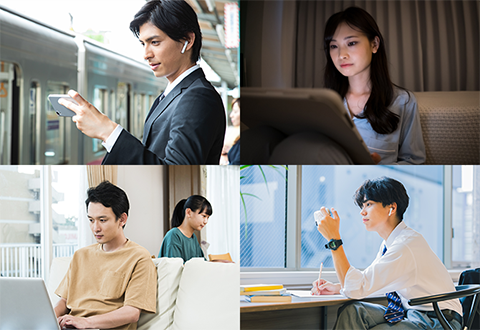 仕事や家庭との両立で多忙なビジネスパーソンから選ばれ続けています。